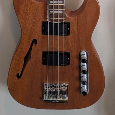SALE! Wide Load Stelebastard - Translucent Burnt Sienna - Semi-Hollow Alder Body - Maple/Rosewood Neck - EMG Active - 7.5 lbs! image 2
