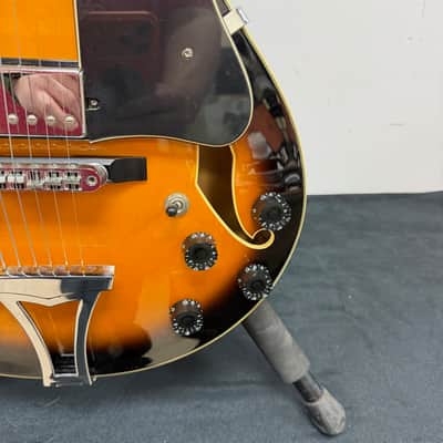 Used Ibanez AG75-BS-12-01 Artcore AG75 Hollowbody Electric Guitar Brown Sunburst with Ibanez Case image 11