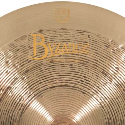 Meinl Byzance Jazz Tradition Hi Hat Cymbals 14" image 3