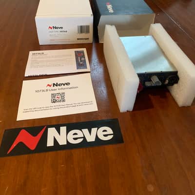 AMS Neve 1073LB 500 Series Mic Preamp Module 2010s - Blue image 2