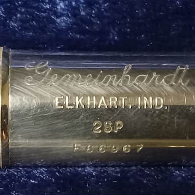 Gemeinhardt 2SP Student Flute serial F66987 - Silver image 2