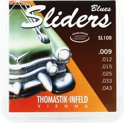 Thomastik-Infeld SL109 Blues Sliders Electric Guitar Strings - .009-.043 Light image 2