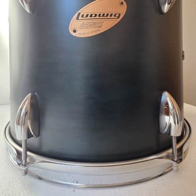 13"Ludwig  Accent custom tom, Blue satin stain image 3