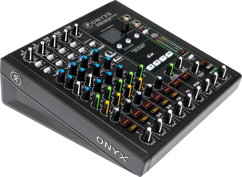 Mackie Onyx8 | 8-Channel Analog Mixer with Multitrack USB. New with Full Warranty! image 1