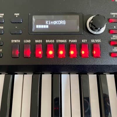 Korg KingKORG Limited Edition 61-Key Analog Modeling Synthesizer 2010s - Black image 3