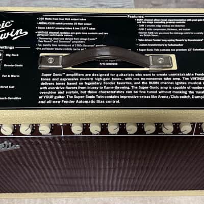 Fender Supersonic Twin  Tweed image 3