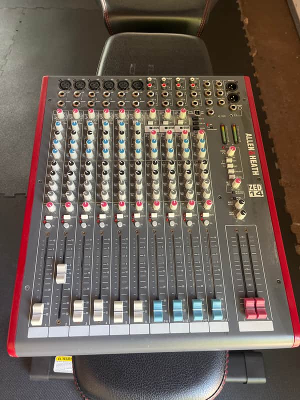 Allen & Heath ZED-14 USB Audio Mixer – 14-Channel Mixing Console – Great Condition image 1