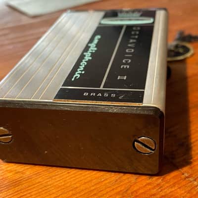 Vox King Ampliphonic Octavoice II Brass Vintage Effect Unit NOS image 6