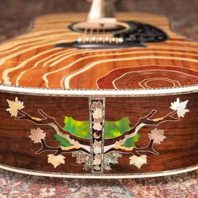 Martin Custom Shop D-300 Limited Edition 1 of 30 Acoustic Guitar - Natural with Hardshell Case image 21