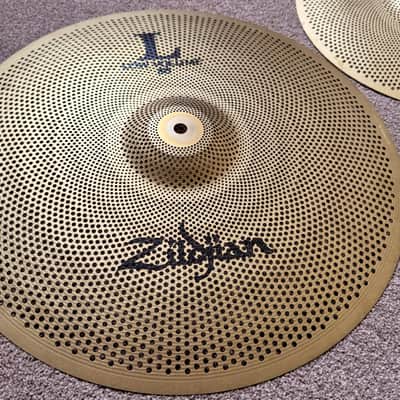 ✨ As-New Zildjian LV348 L80 Low Volume Cymbal Set (13/14/18") Buffed Bronze image 5