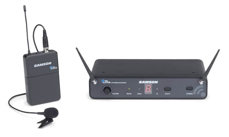 Samson Concert 88 16-Channel True-Diversity UHF Wireless Lavalier Mic Presentation System - D Band (638-662 MHz) image 1
