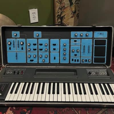 1970s Moog Sonic Six vintage analog synthesizer image 1
