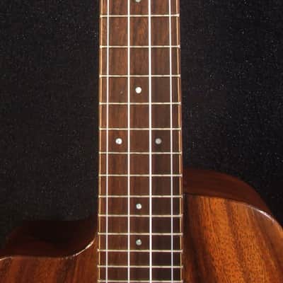 Handcrafted Left-hand Gypsy Tenor Ukulele Solid Acacia, Archback, Abalone Inlay, Soft-bag, Bruce Wei GY17-2119 image 7