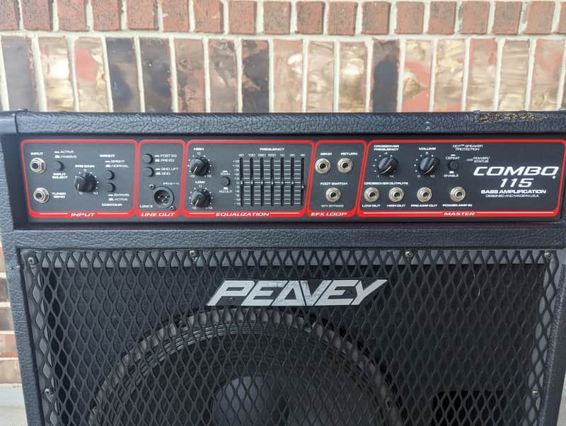 Peavey Combo 115 Black & Red | Reverb