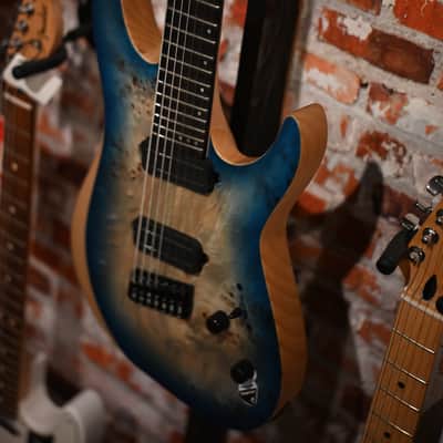 Schecter Multiscale Reaper 7 string Sky Burst image 3
