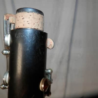 Evette & Schaeffer Buffet Crampon Paris Made in France Wooden Clarinet with case used Serviced for Sale image 9