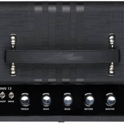 Supro Delta King 12 1 x 12-inch 15-watt Tube Combo Amp - Black and Black image 4