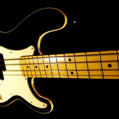 St. Blues Bluesking Bass IV 1984 Delta Black image 7