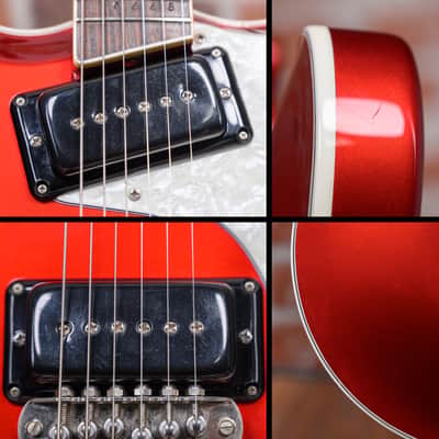 Mosrite USA Ventures Model '64 Candy Apple Red 2014 w/OHSC image 14
