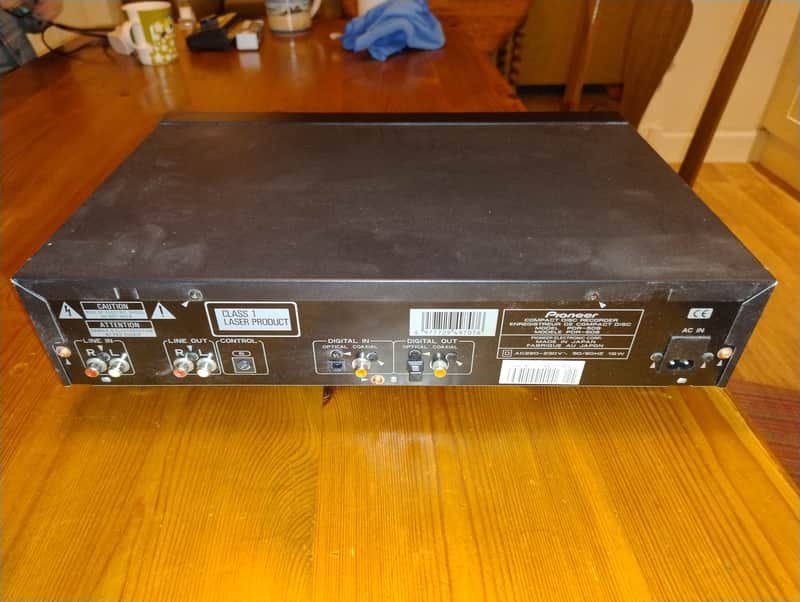 Pioneer PDR - 509 - CD Recorder and Player 2000 image 1
