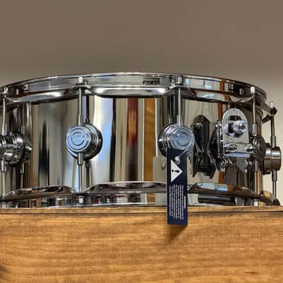 DW Collector's Series Nickel Over Brass 5.5x14 Snare Drum image 3