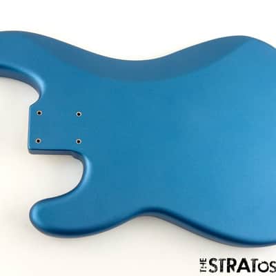 Fender American Performer Precision P Bass BODY, USA Satin Lake Placid Blue image 3