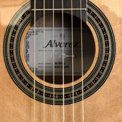 Alvarez Artist Series AC65CE NEW Display Model image 8
