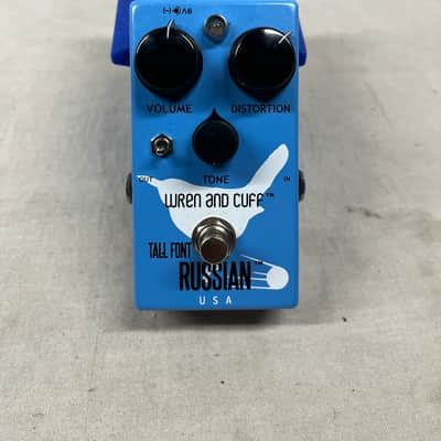 Wren and Cuff Tall Font Russian Muffy Distortion Pedal with Box image 2