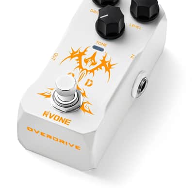RVONE Overdrive Guitar Pedal, Tube Screamer Guitar Pedal, Guitar Effects Pedal for Electric Guitar, Analog Guitar Effects Pedal, True Bypass image 1