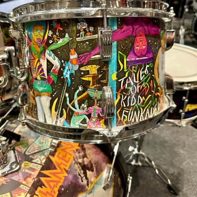 Montineri Custom Drums 5 Piece Ludwig Resto-Mod 2026 - *Funkadelic* image 3