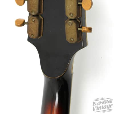 1950's Eddie Marwin Jewel Archtop Sunburst By Harmony image 6