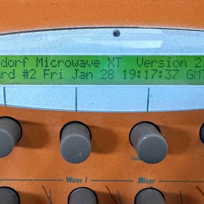 Waldorf Microwave XT Rackmount Orange-pristine condition image 6