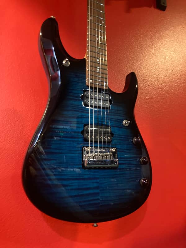 Rare Ernie Ball Music Man JP6 BFR PDN - Blue image 1