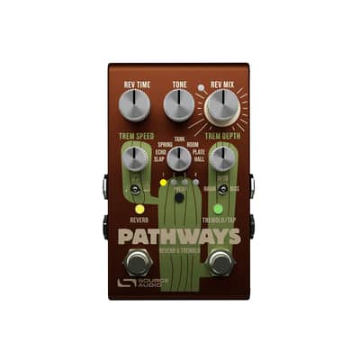 Source Audio Pathways Reverb & Tremolo - Orange image 1