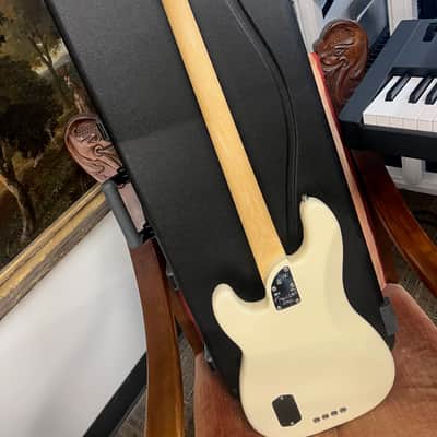 2017 USA Fender American Elite Precision Bass Guitar RW OWT With Original Case image 9
