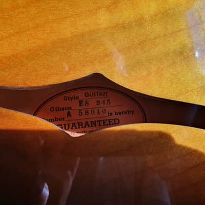 Gibson Gibson ES 345 Custom Shop 1998 Sunburst image 5