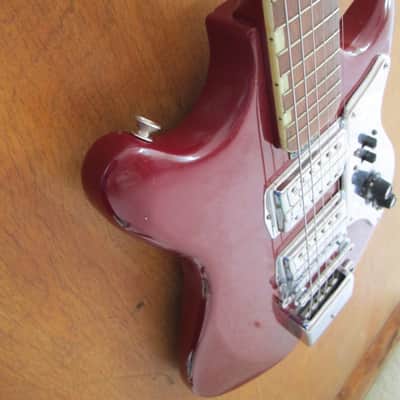 Teisco / Crown MJ-2 1964 Red image 8