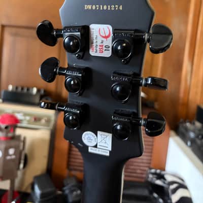 2007 Epiphone  Les Paul Custom Prophecy  - Trans Black - HSC image 9