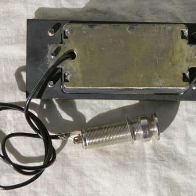 Vtg Barcus Berry Sound Hole Humbucker Pickup Acoustic Guitar Hi-Tek Style image 3