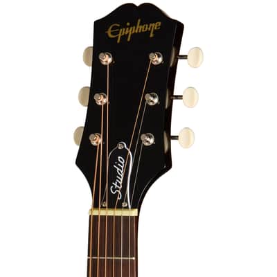 Immagine Epiphone J-45 STUDIO Acoustic Guitar (Vintage Sunburst) - 5
