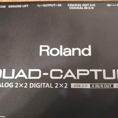 Roland  UA-55 Quad-Capture 2010? black image 14