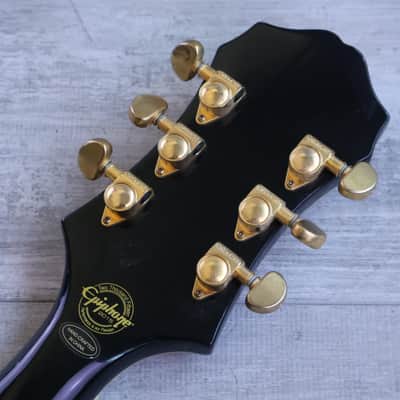 2015 Epiphone Sheraton II Pro Semi Hollowbody (Ebony) image 13