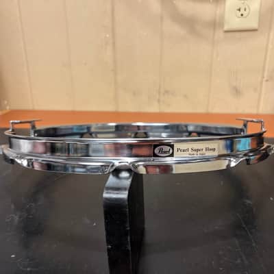 Pearl 14” 10 Lug Super Hoop Snare set 1980’s image 8