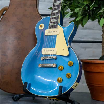 GIBSON 1956 Les Paul Standard Pelham Blue VOS NH image 1