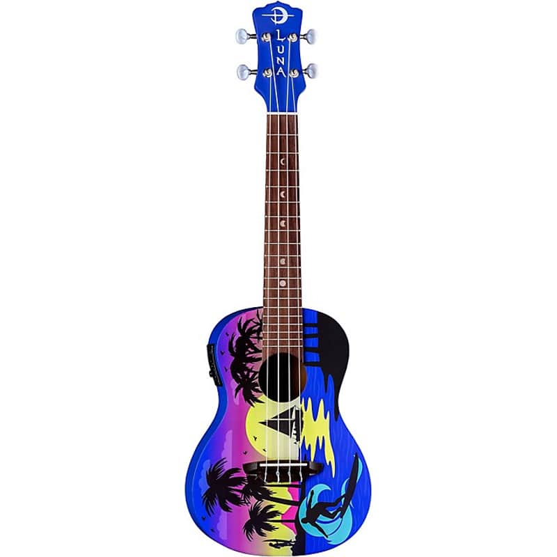 Luna Uke Kauwela Summer Concert w/Pre & Bag UKE KAUWELA C EL image 1