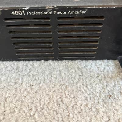 Crest Audio 4801 1200-Watt Power Amplifier 1990s - Black image 4