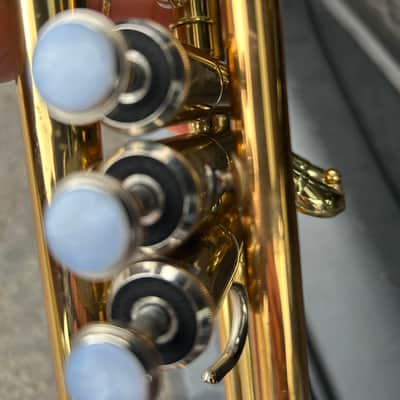 Yamaha YTR-200ADII Advantage Standard Bb Trumpet 2010s - Brass image 10