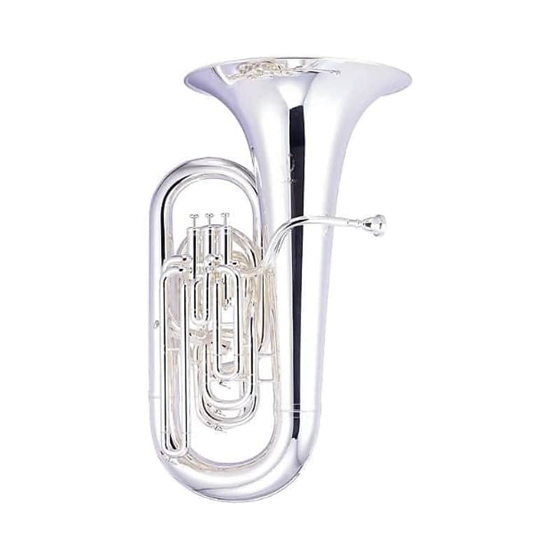 John Packer JP377S Sterling Key of EEb Tuba w/Hard Molded Case, Mouthpiece & Maintenance Pack image 1