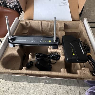 Audio-Technica ATW-901a/L System 9 Wireless Lavalier Microphone System 2010s - Black imagen 2