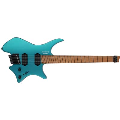 Strandberg Boden Standard N2.6 Headless Multi-Scale Guitar - Transformative Teal Metallic image 2